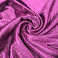 Magenta Stretch Velvet Fabric 58" Wide – Embossed Floral & Plain Matching Velvet Mix & Match By The Metre