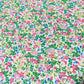 Blush Garden Floral 100% Cotton Quilting Dress Craft Costume Fabric 58" Wide By The Meter