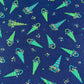 Navy Celebration 100% Cotton Quilting Dress Craft Costume Fabric 58" Wide By The Meter