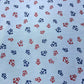 Nautical Anchor 100% Cotton Quilting Dress Craft Costume Fabric 58" Wide By The Meter