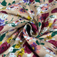 Multicolour Rose Floral 100% Cotton Quilting Dress Craft Costume Fabric 58" Wide By The Meter
