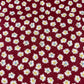 Red Daisy 100% Cotton Quilting Dress Craft Costume Fabric 58" Wide By The Meter