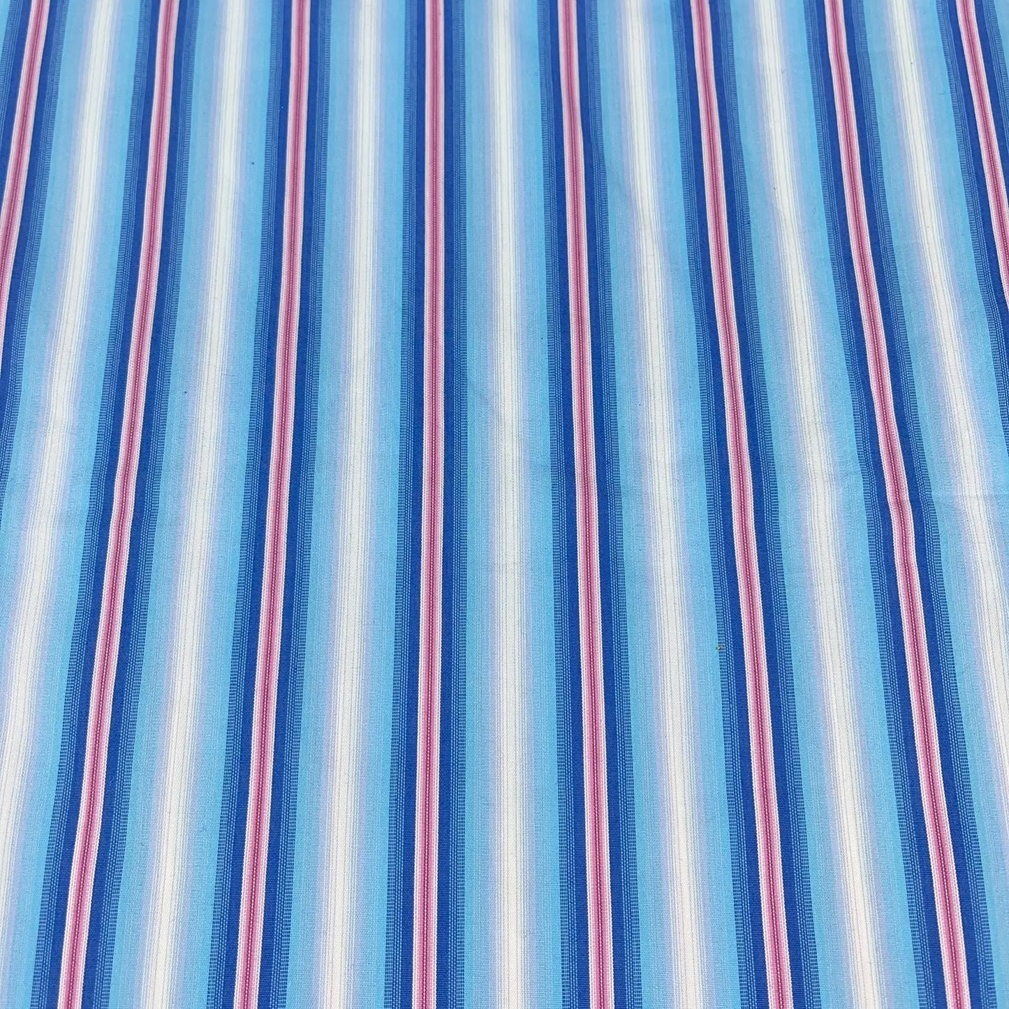 Deckchair Stripe 100% Cotton Quilting Dress Craft Costume Fabric 58" Wide By The Meter