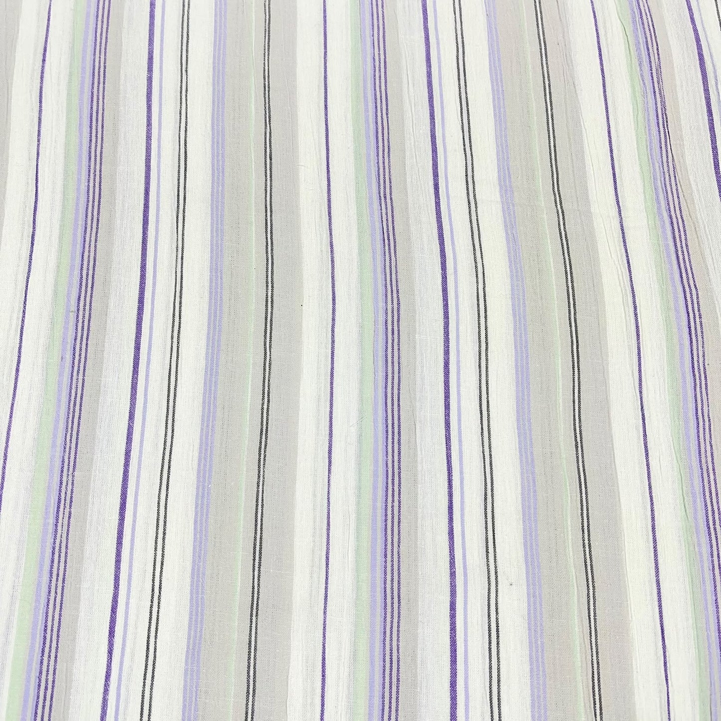 Fine Multi Stripe 100% Cotton Quilting Dress Craft Costume Fabric 58" Wide By The Meter