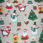 Christmas Friends 100% Cotton Quilting Dress Craft Costume Fabric 58" Wide By The Meter