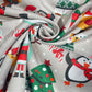Christmas Friends 100% Cotton Quilting Dress Craft Costume Fabric 58" Wide By The Meter