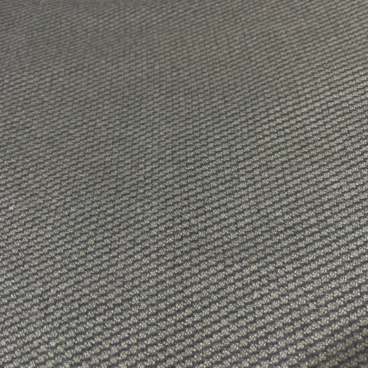 Olive Charcoal Ribbed Italian Wool Blend Fabric – Premium Coat, Jacket, Dress & Costume Material – 58" Wide By The Meter
