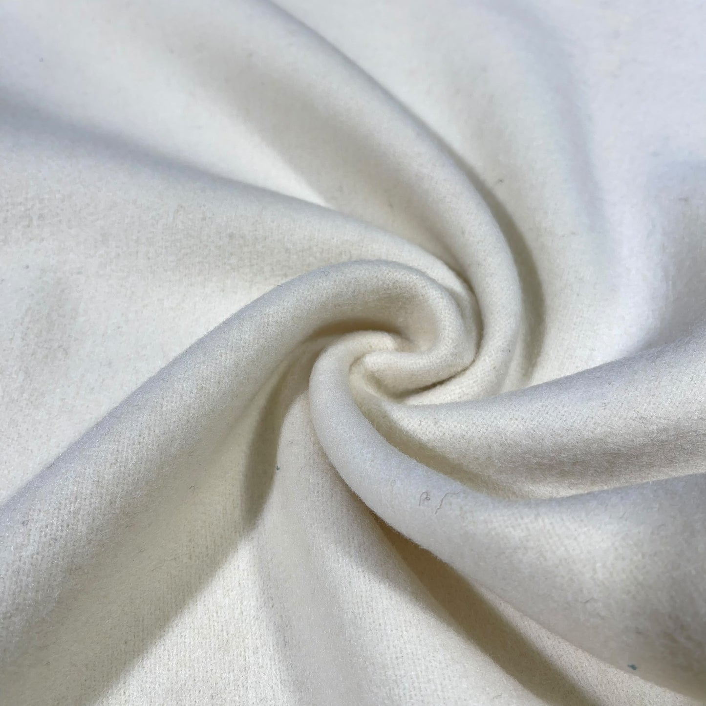 Plain Ivory Italian Wool Blend Fabric – Premium Coat, Jacket, Dress & Costume Material – 58" Wide By The Meter