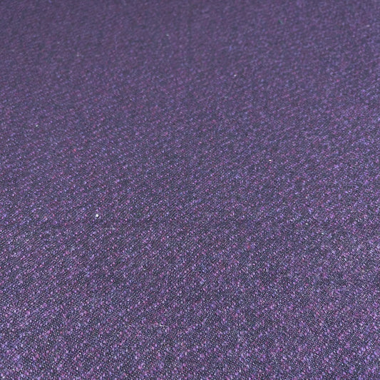 Heathered Aubergine Italian Wool Blend Fabric – Premium Coat, Jacket, Dress & Costume Material – 58" Wide By The Meter