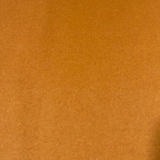 Plain Burnt Orange Italian Wool Blend Fabric – Premium Coat, Jacket, Dress & Costume Material – 58" Wide By The Meter