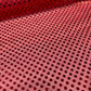 Ruby Red 3mm Sequin Nylon Jersey Fabric – 44″ Wide Dress Craft Costume Decor Material By The Meter