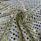 Light Gold 3mm Sequin Nylon Jersey Fabric – 44″ Wide Dress Craft Costume Decor Material By The Meter