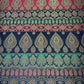 Multicolour - Antique Gold Floral Jacquard Ornamental Banarasi Brocade Bridal, Dressmaking, Costume Fabric 44" Wide By The Meter