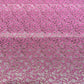 Blush Pink Paisley Floral Banarasi Brocade Bridal, Dressmaking, Costume Fabric 44" Wide By The Meter