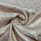 Pale Pink Paisley Floral Banarasi Brocade Bridal, Dressmaking, Costume Fabric 44" Wide By The Meter