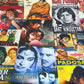 Retro Bollywood Movie Posters Printed Digital 100% Cotton Dressmaking Costume Craft Fabric 44" Wide By The Meter