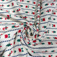 Christmas Red Green Candy Cane Tree Gift Festive Xmas Brushed Cotton Sewing Craft Fabric 58" Wide By The Meter