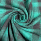 Green Black Tartan Brushed Cotton Fabric 58" Wide – Soft Plaid Check Fabric By The Metre