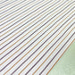 Blush & Ochre Stripe 100% Cotton Striped Linen Dressmaking Quilting Crafts Sewing Fabric 58" Wide By The Meter