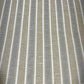 Natural Oatmeal Stripe 100% Cotton Striped Linen Dressmaking Quilting Crafts Sewing Fabric 58" Wide By The Meter