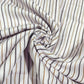 Blush & Ochre Stripe 100% Cotton Striped Linen Dressmaking Quilting Crafts Sewing Fabric 58" Wide By The Meter