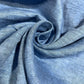 Denim Blue 100% Pure Linen Dressmaking, Sewing, Costume Fabric 58" Wide By The Meter