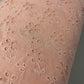 Cotton Floral Embroidery Fabric Lace Broderie Anglaise Dress Craft Material 44" By the Meter