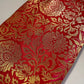 Damask Metallic Brocade Floral Fabric Dress Craft Costume Material 44" Wide By The Meter