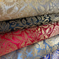 Damask Metallic Brocade Floral Fabric Dress Craft Costume Material 44" Wide By The Meter