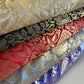 Damask Metallic Brocade Floral Fabric Dress Craft Costume Material 44" Wide By The Meter