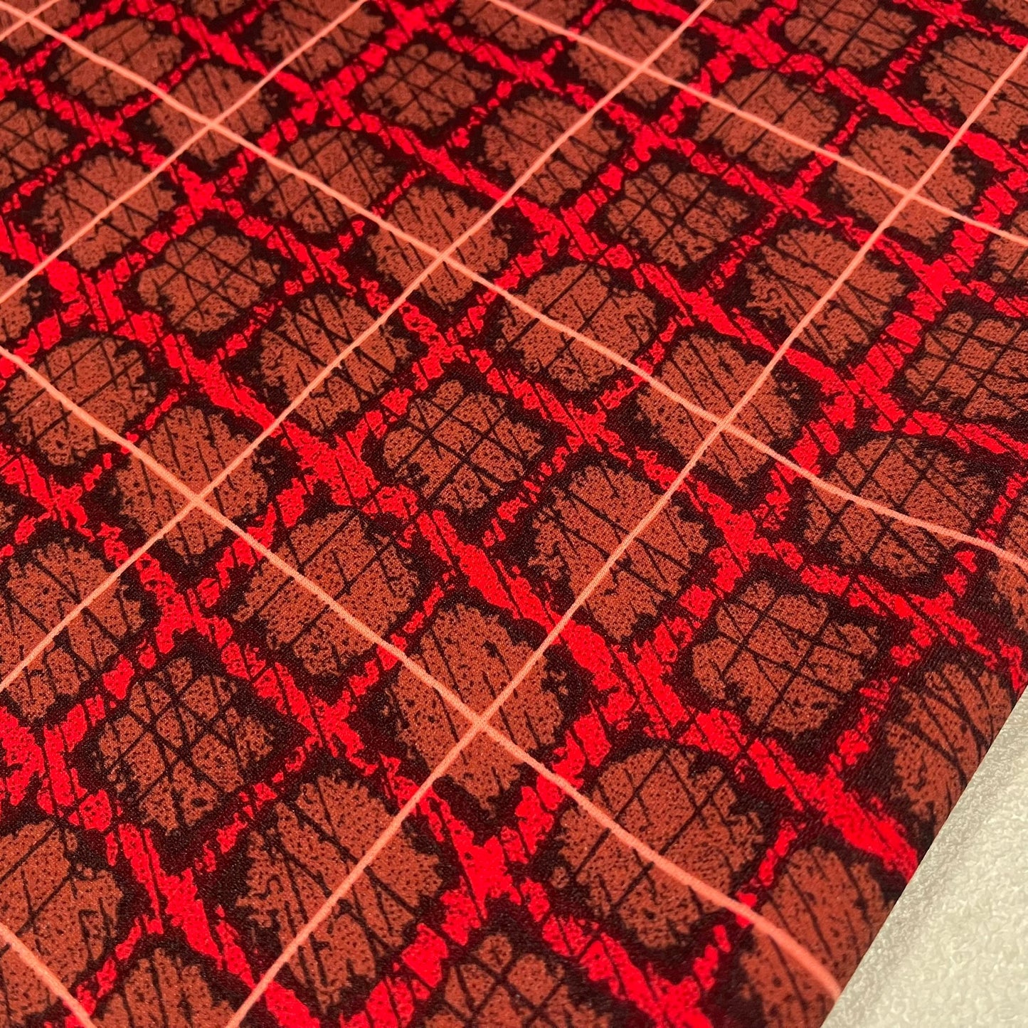 Tartan Plaid Stretch Jersey Fabric Dress Craft Check Costume Material 58" By The Meter