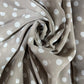 Polka Dot Crepe Chiffon Fabric Craft Dress Costume Material 58" Wide By The Meter
