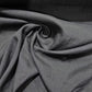 Black Rose Garden Floral Mix & Match Viscose Challis Print & Plain Fabric 58" By The Meter – Soft Lightweight Fabric