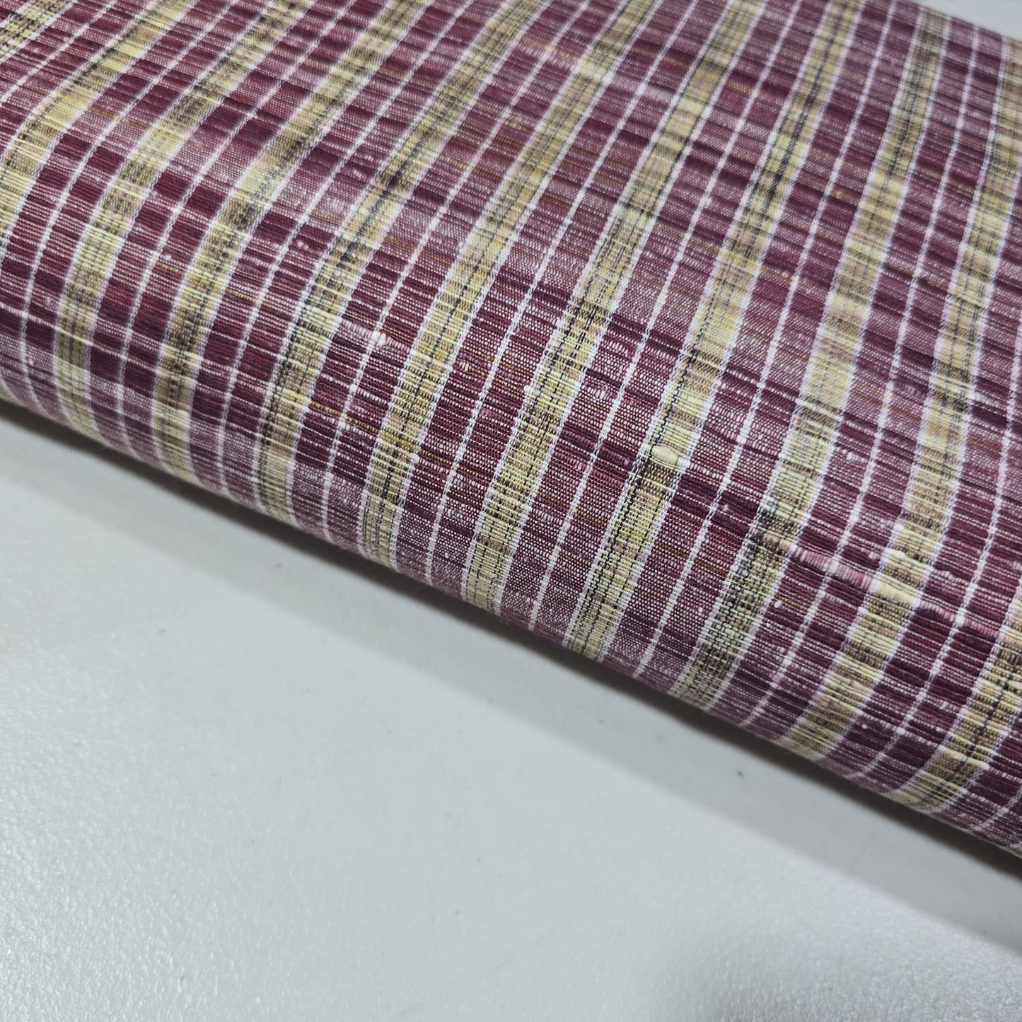 Premium Yarn Dyed Woven Cotton Fabric 44" Check Stripe Dress Craft Material By Meter