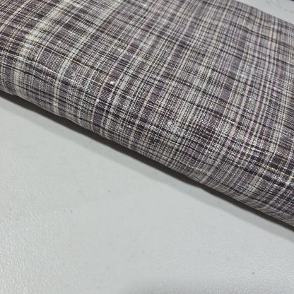 Premium Yarn Dyed Woven Cotton Fabric 44" Check Stripe Dress Craft Material By Meter