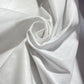 100% Cotton White / Black Woven Iron-On Fusible Interfacing Fabric 90cm By Meter