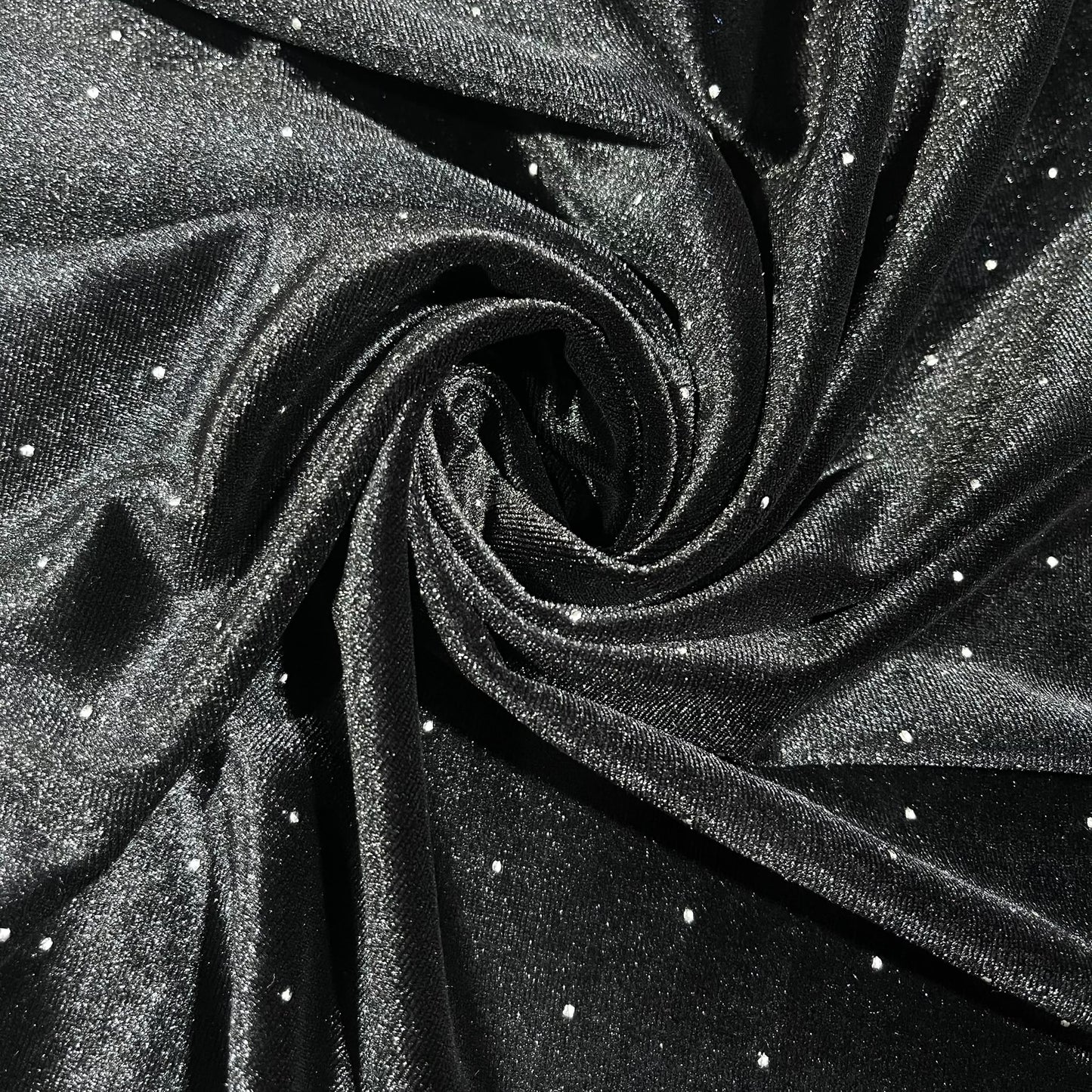 Luxurious Soft Stud Velour Velvet Fabric Stretch Dress Craft Material 58" Wide By The Meter