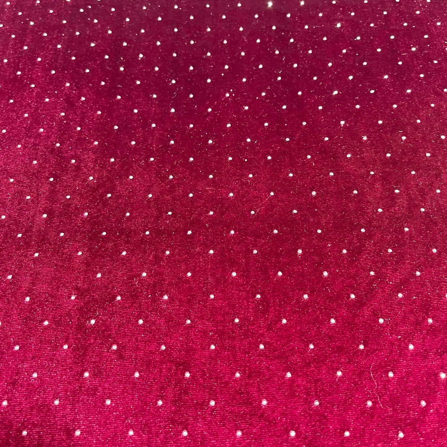 Burgundy Soft Stud Velour Velvet Fabric Stretch Dress Craft Material 58" Wide By The Meter