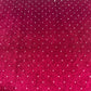 Burgundy Soft Stud Velour Velvet Fabric Stretch Dress Craft Material 58" Wide By The Meter