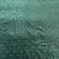 Bottle Green Soft Stud Velour Velvet Fabric Stretch Dress Craft Material 58" Wide By The Meter