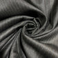 Black Stripe Polyester Cashmere Suiting Fabric Suit Trouser Dress Material By The Meter 58" Wide