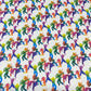 Just Dance 100% Cotton Sateen Sports & Dance Print Dress Craft & Décor Fabric 55" Wide