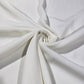 Ivory Floral Velvet Devore & Plain Wool Peach Skin Fabric 58" Wide – Mix & Match By The Metre