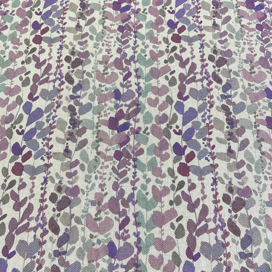 Wildflower Whispers Cotton Rich Linen Look Printed Panama Craft & Home Décor Fabric 55" Wide By The Meter