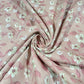 Blush Blossom 100% Cotton Floral Lawn Fabric 58" Wide Dressmaking Craft Draping Per Meter