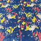 Midnight Splash 100% Cotton Floral Lawn Fabric 58" Wide Dressmaking Craft Draping Per Meter