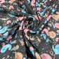 Midnight Paisley 100% Cotton Floral Lawn Fabric 58" Wide Dressmaking Craft Draping Per Meter