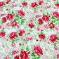 Ruby Rose 100% Cotton Floral Lawn Fabric 58" Wide Dressmaking Craft Draping Per Meter
