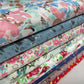 Ruby Rose 100% Cotton Floral Lawn Fabric 58" Wide Dressmaking Craft Draping Per Meter