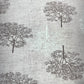 Woodland Trees Polycotton Fabric 240cm Wide Sheeting Bedding Quilting Material Per Meter